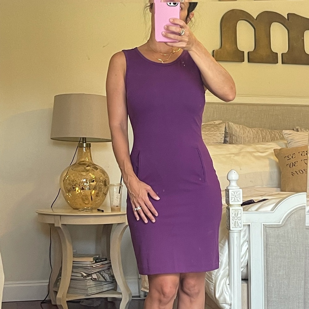 Cynthia Riley Slim Fit Front Pocket Dress